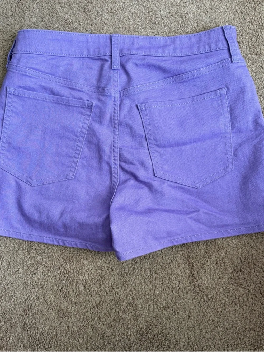 Old Navy Lavender Denim Shorts - Picture 2 of 3